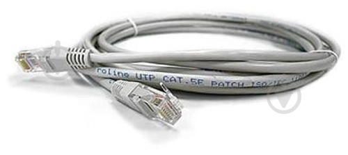 Патч-корд Kingda UTP 5e 1 м серый - фото 1