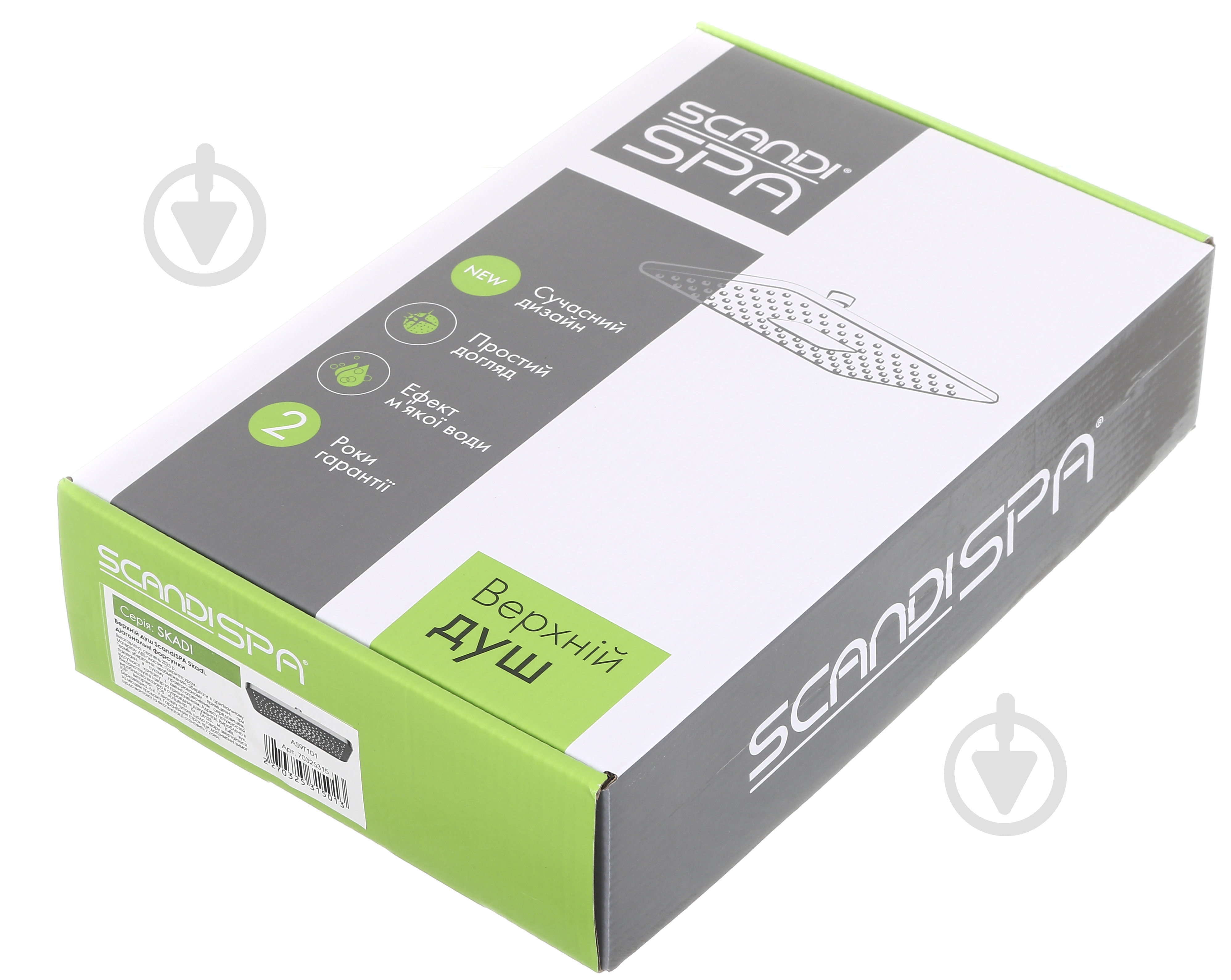 Верхний душ ScandiSPA Skadi AS9T101 - фото 3