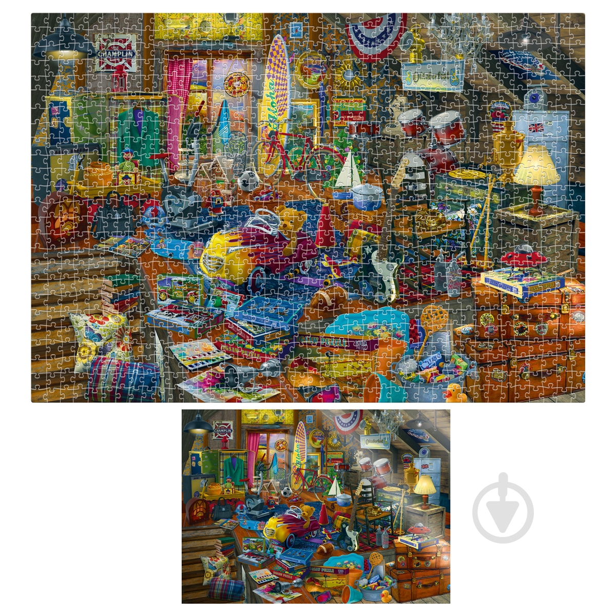 Пазлы De.tail Детская комната DT1000-09 - фото 3