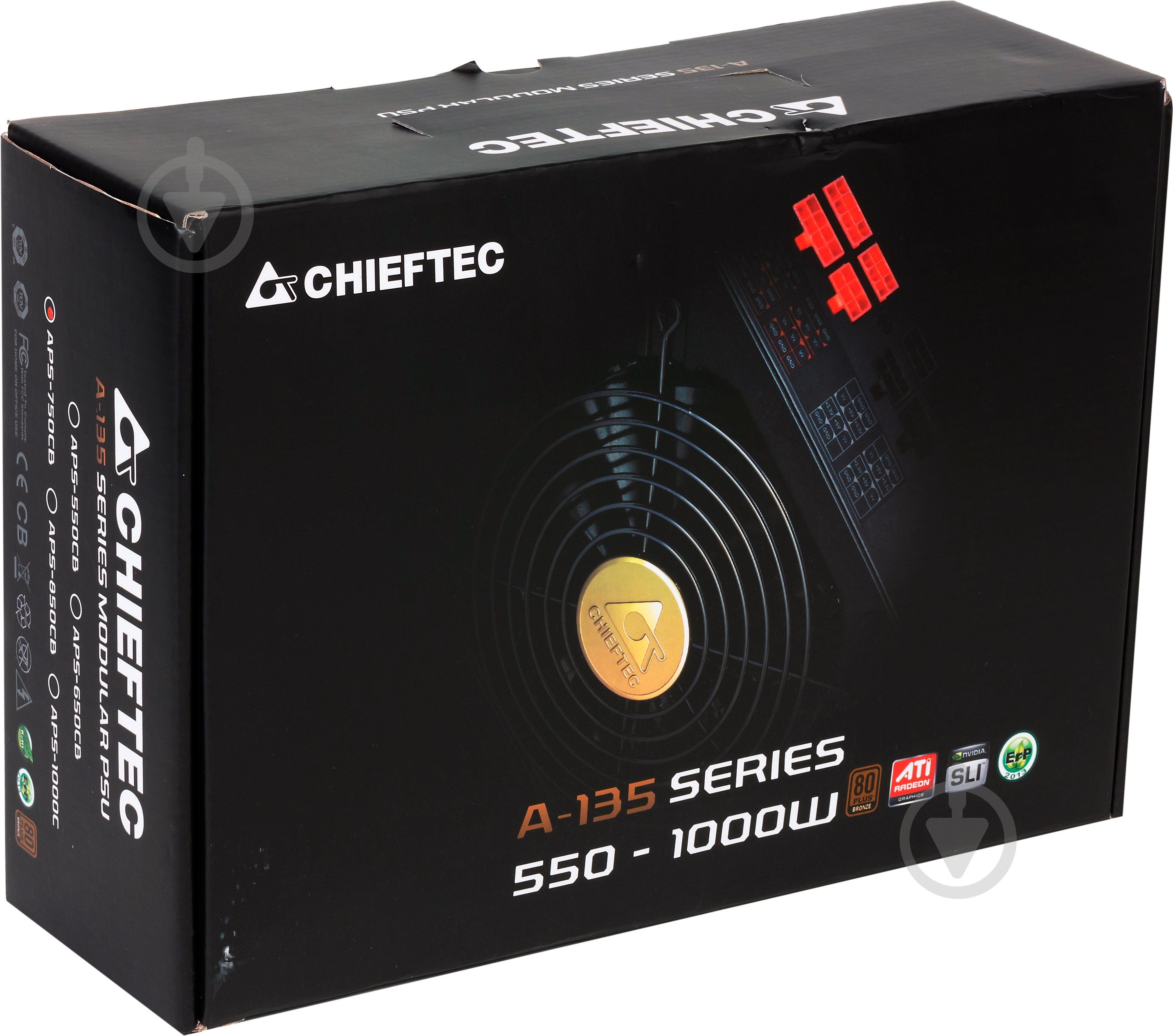 Блок питания Chieftec A-135 APS-750CB 750 Вт - фото 3