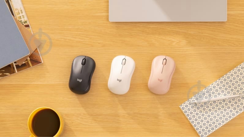 Мишка Logitech M240 Silent Bluetooth Mouse graphite (L910-007119) - фото 11