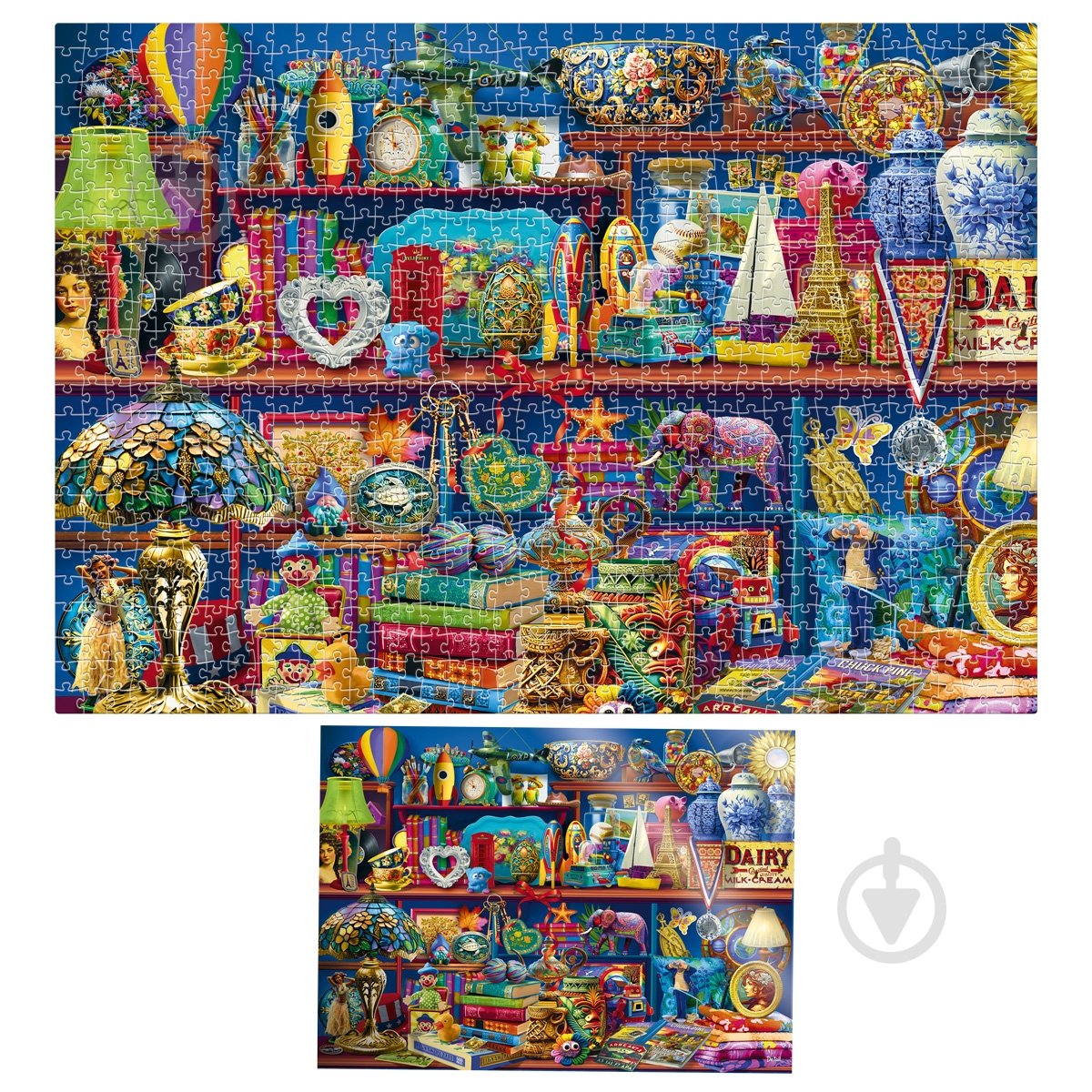 Пазли De.tail Поличка загадок DT1000-10 - фото 3