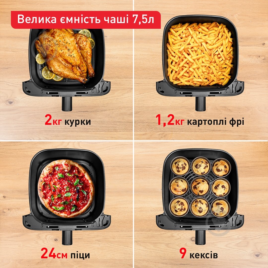 Мультипіч Tefal Easy Fry Mega EY855D10 - фото 4