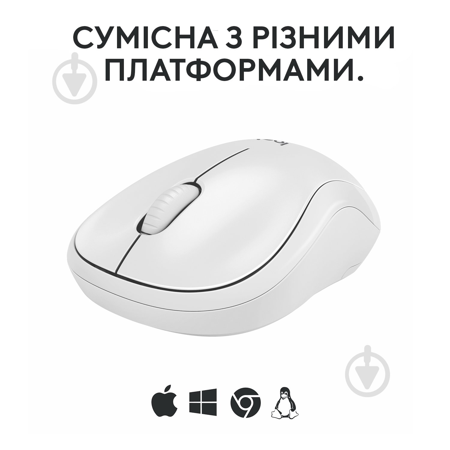 Мишка Logitech M240 Silent Bluetooth Mouse white (L910-007120) - фото 6