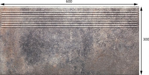 Клінкерна плитка Ceramika Paradyz Marsala grys stopnica prosta 30x60 (1,44) - фото 5 Клінкерна плитка Ceramika Paradyz Marsala grys stopnica prosta 30x60 (1,44) - фото 5