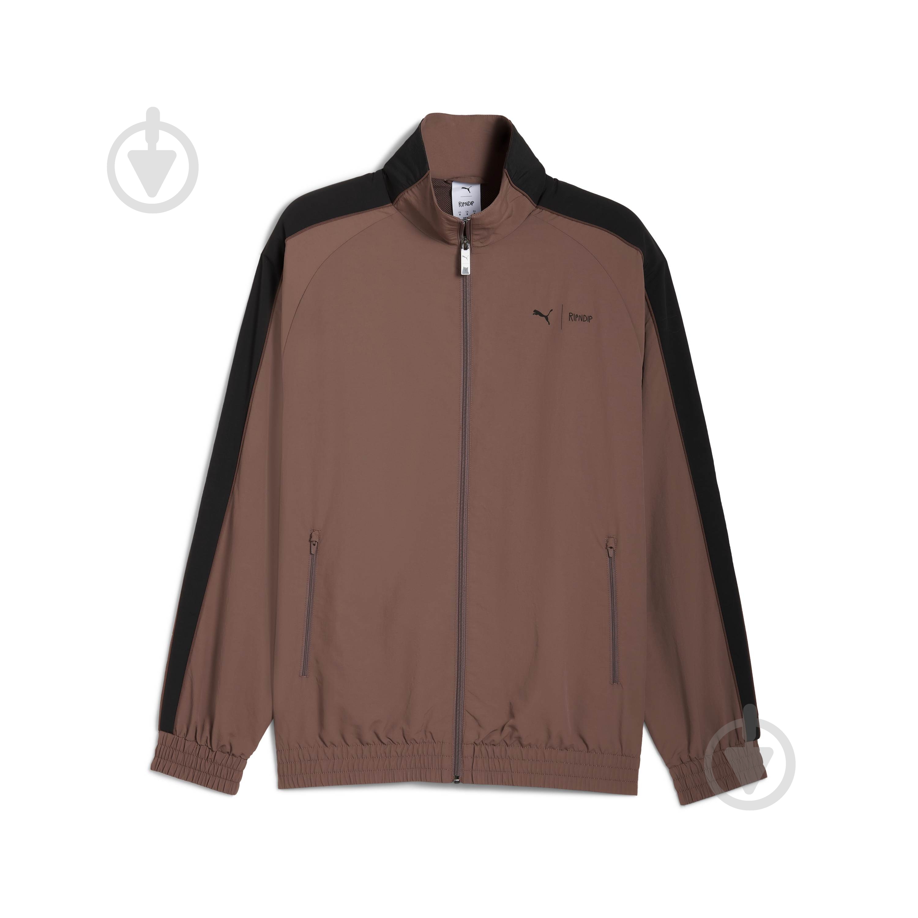 Джемпер Puma PUMA X RIPNDIP T7 Oversized Track Jacket WV 63241841 р.XL коричневий - фото 6 Джемпер Puma PUMA X RIPNDIP T7 Oversized Track Jacket WV 63241841 р.XL коричневий - фото 6