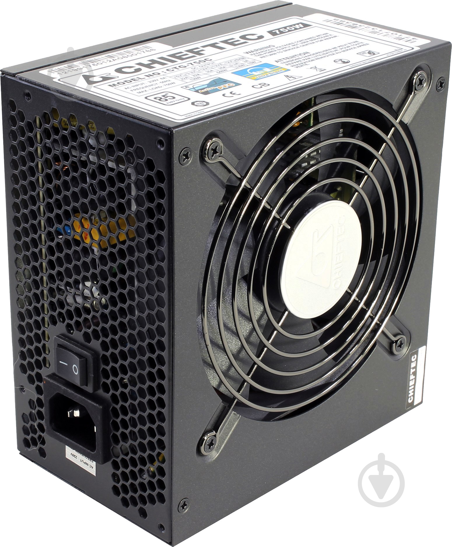 Блок питания Chieftec CTG-750C 750 Вт - фото 1