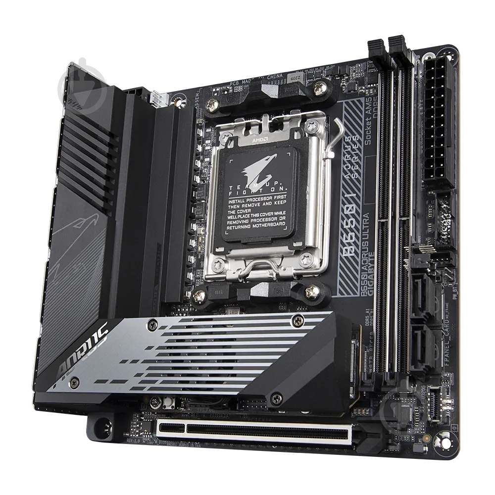 Материнская плата Gigabyte B650I AORUS ULTRA (Socket AM5, AMD B650, mini ITX) - фото 3