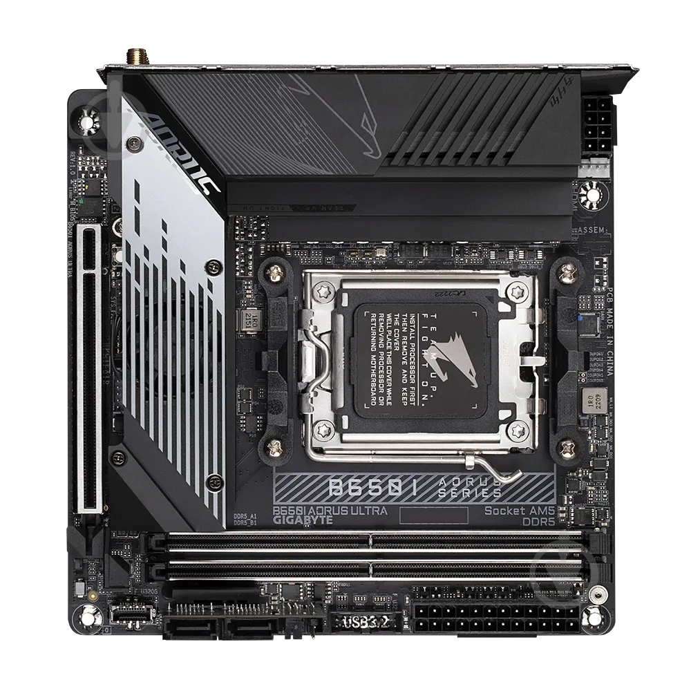 Материнская плата Gigabyte B650I AORUS ULTRA (Socket AM5, AMD B650, mini ITX) - фото 4