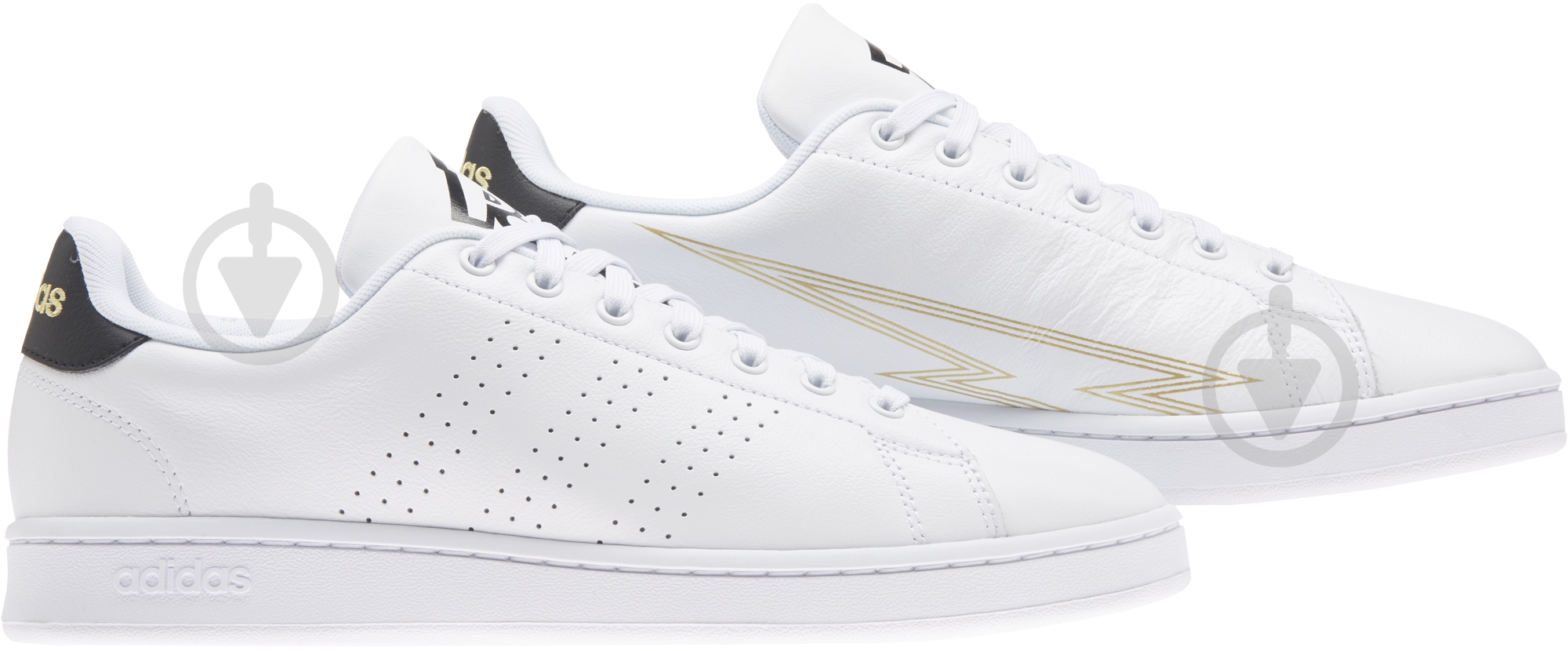 Кроссовки мужские Adidas ADVANTAGE FW6670 р.44 белые - фото 3