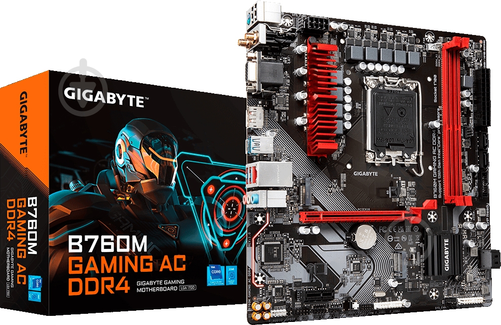 Материнская плата Gigabyte B760M GAMING AC DDR4 (Socket 1700, Intel B760, micro ATX) - фото 5