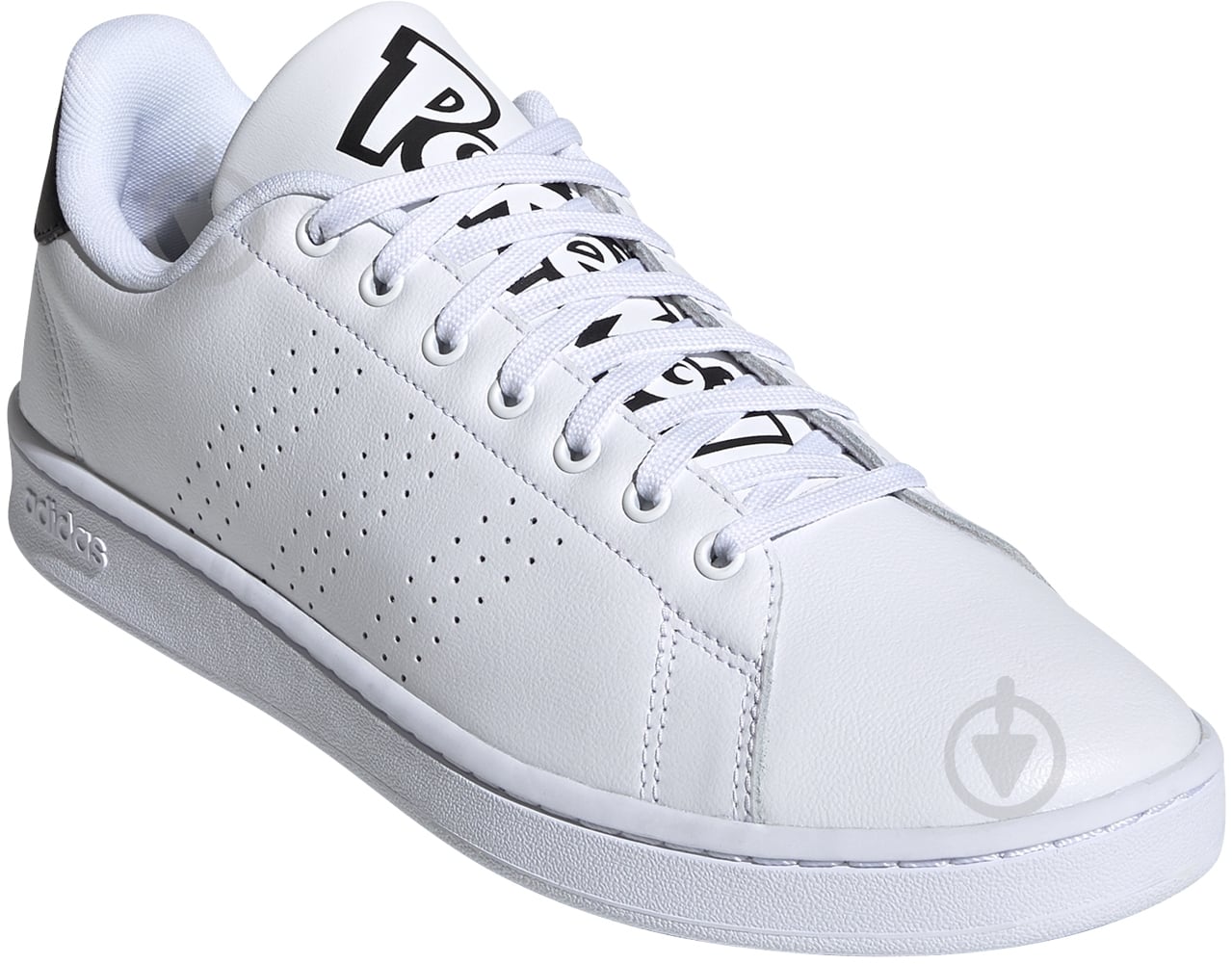 Кроссовки мужские Adidas ADVANTAGE FW6670 р.45 1/3 белые - фото 2