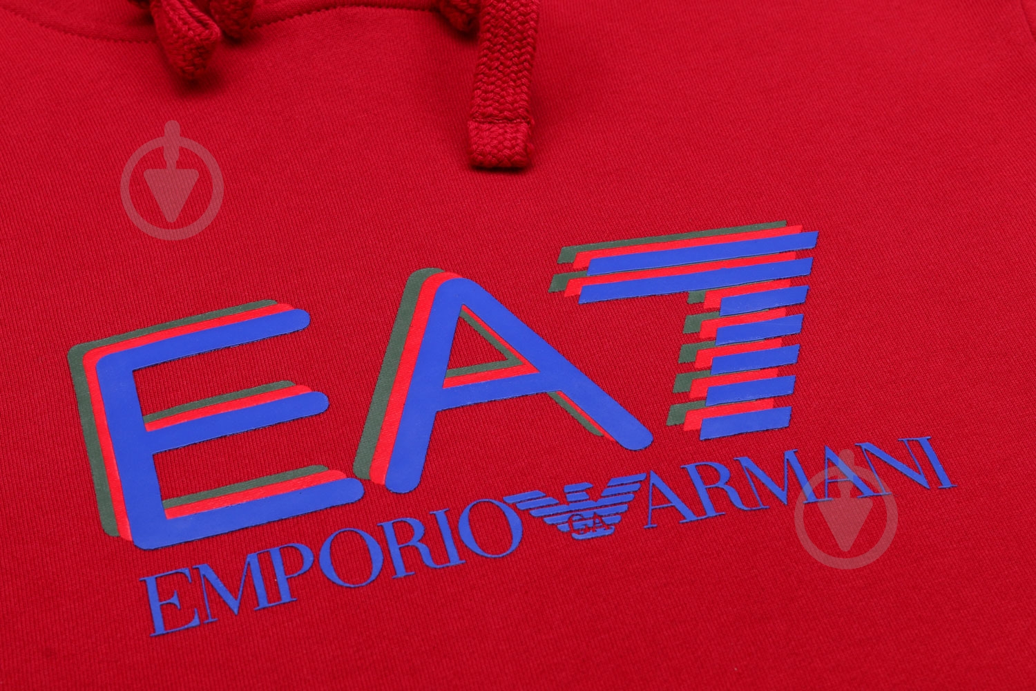 Худи EA7 6XPM64-PJ07Z-1470 р. M красный - фото 5