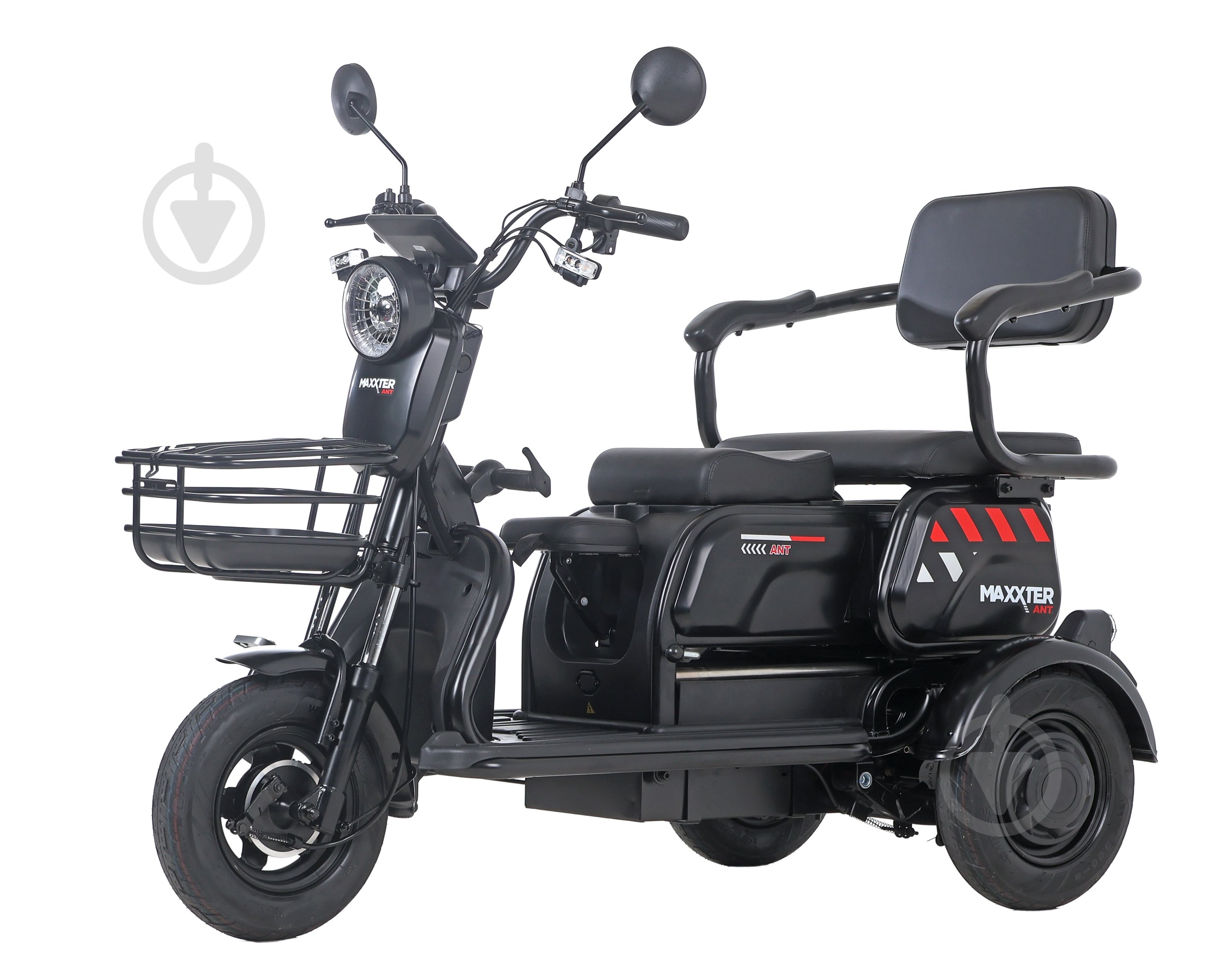 Електроскутер Maxxter ANT (Black) 500 Вт триколісний - фото 3