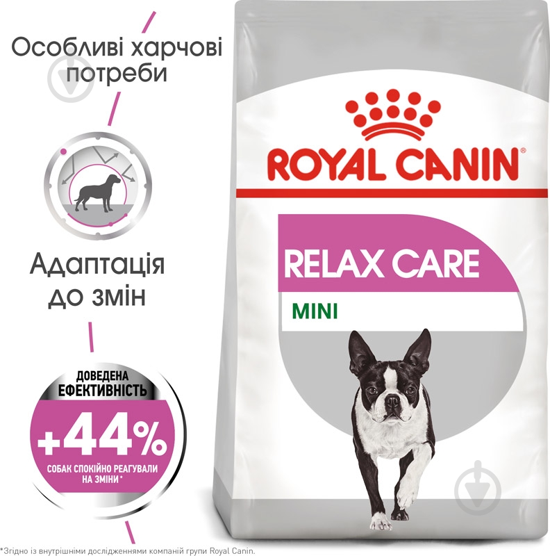 Корм сухой для взрослых собак для малых пород Royal Canin MINI RELAX CARE (Мини Релакс Кер), 1 кг 1 кг - фото 2