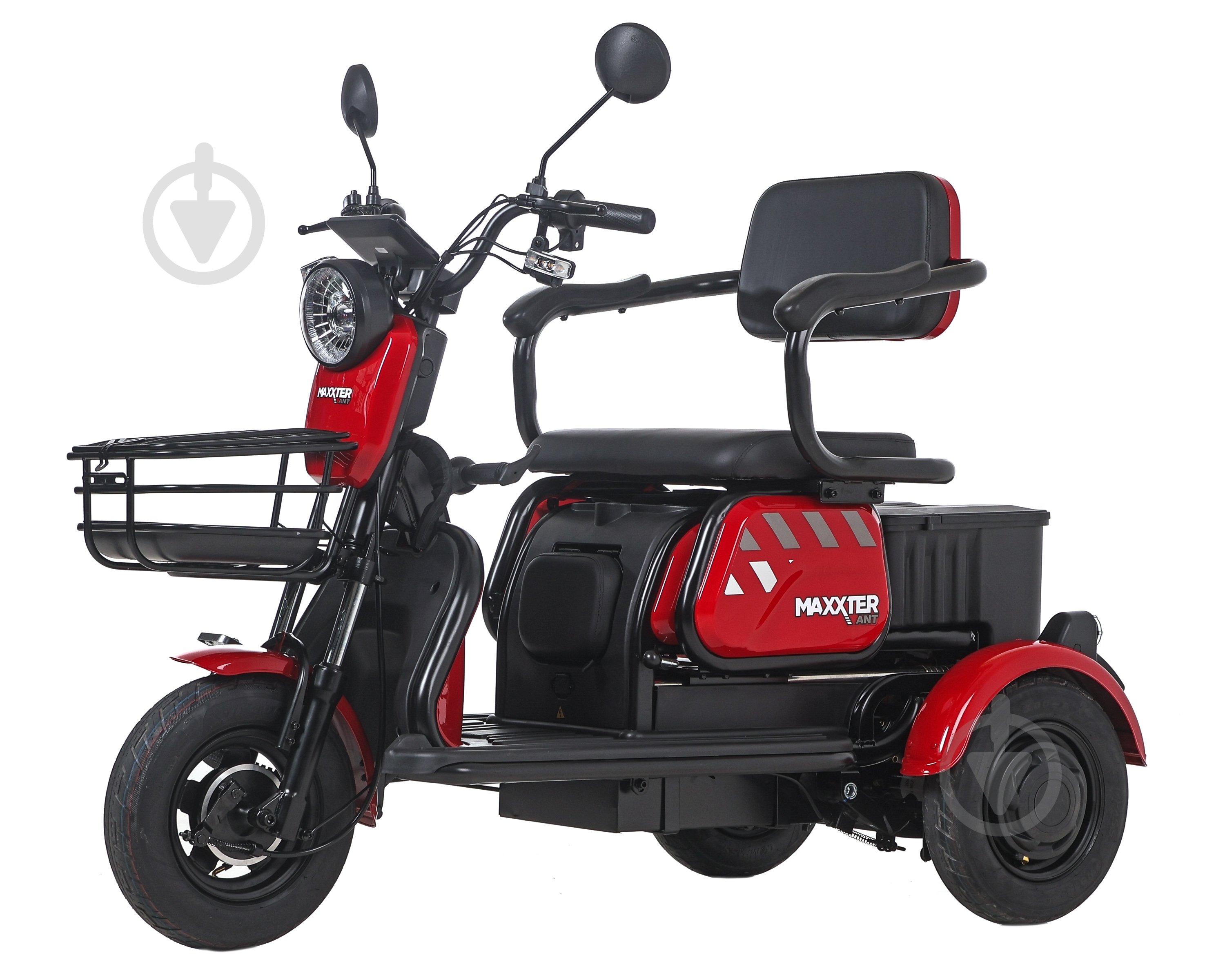 Електроскутер Maxxter ANT (Red) 500 Вт триколісний - фото 1