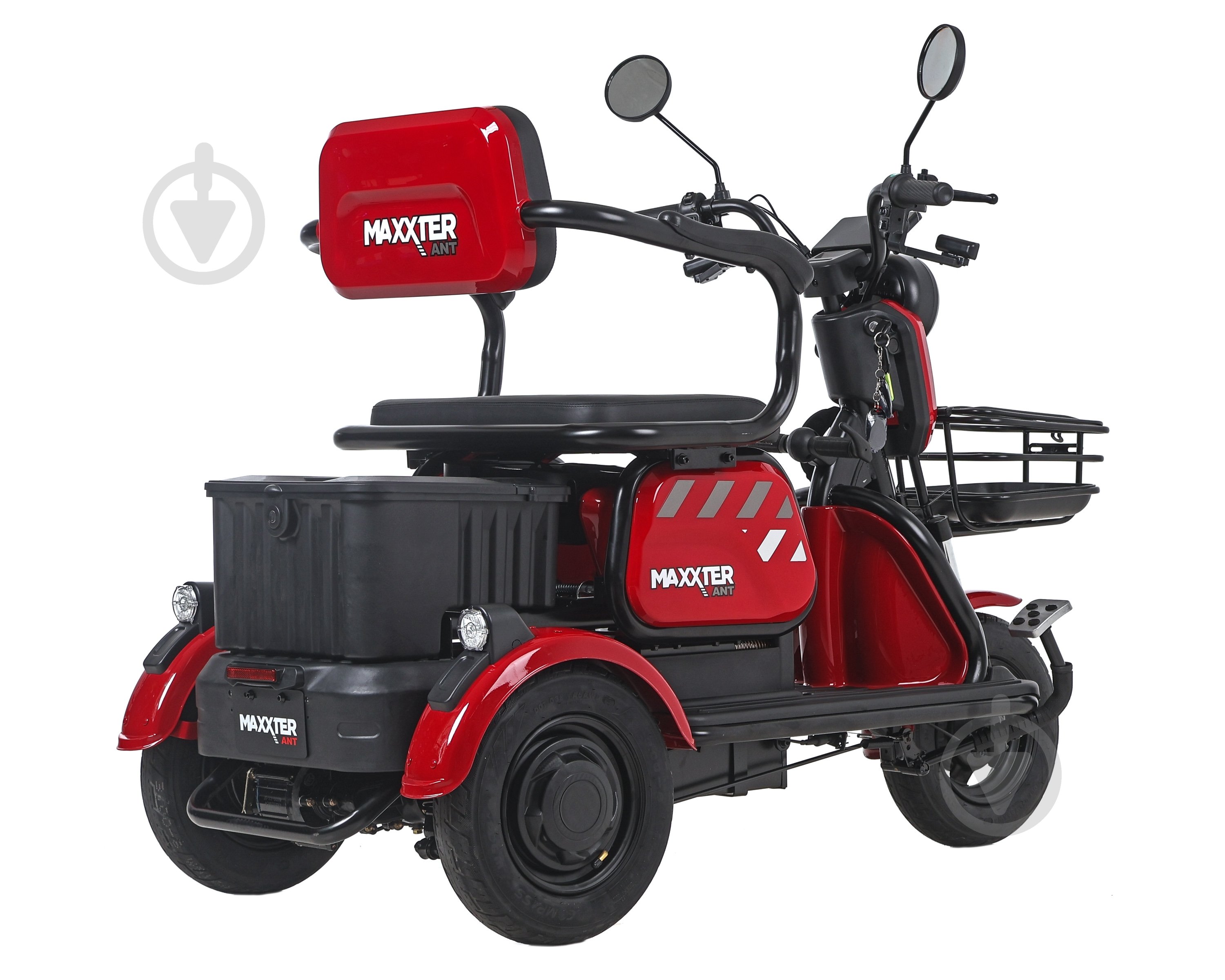 Електроскутер Maxxter ANT (Red) 500 Вт триколісний - фото 3
