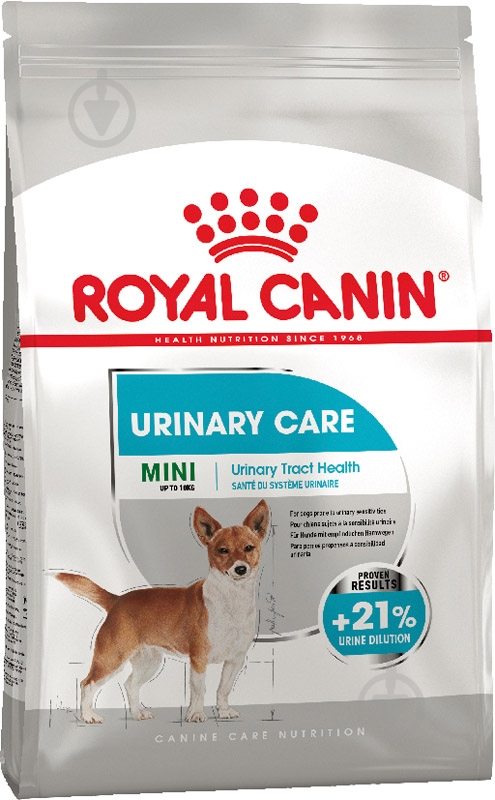 Корм сухой для взрослых собак для малых пород Royal Canin MINI URINARY CARE (Мини Уринари Кер), 3 кг 3 кг - фото 1