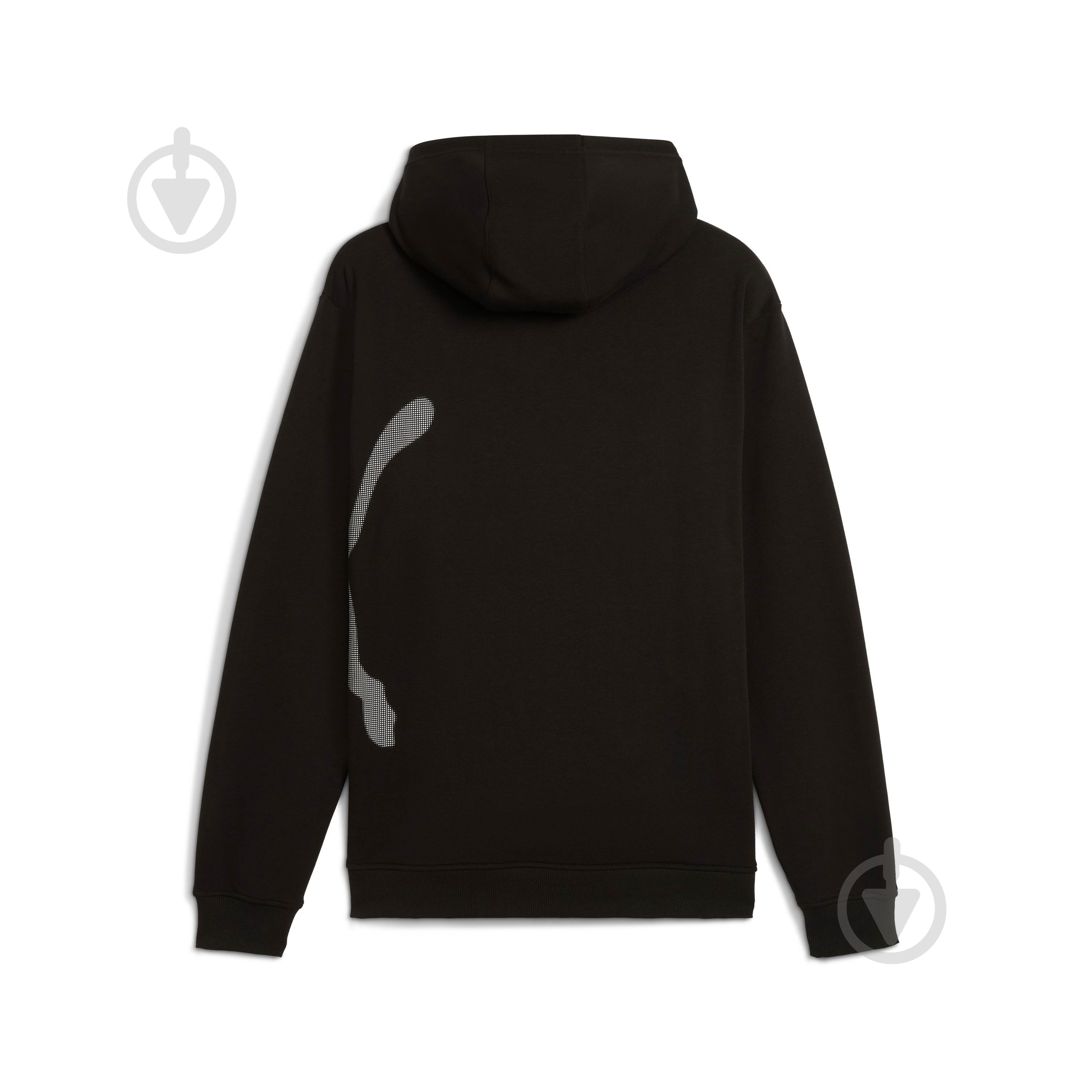 Джемпер Puma TAD BIG LOGO HOODIE 52672401 р.XL чорний - фото 2 Джемпер Puma TAD BIG LOGO HOODIE 52672401 р.XL чорний - фото 2