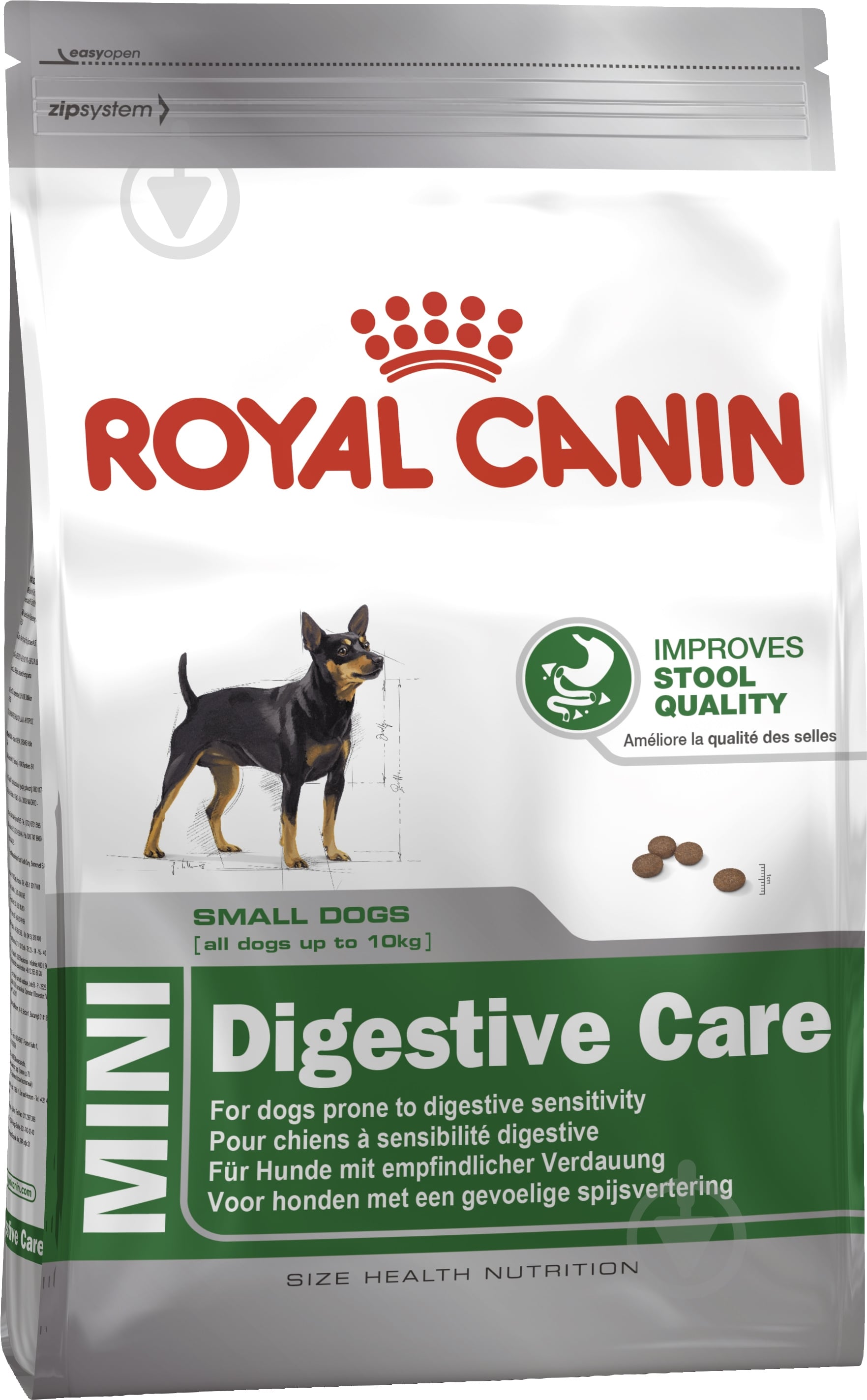 Корм сухой Royal Canin MINI DIGESTIVE CARE (Мини Дайджестив Кер), 1 кг 1 кг - фото 1