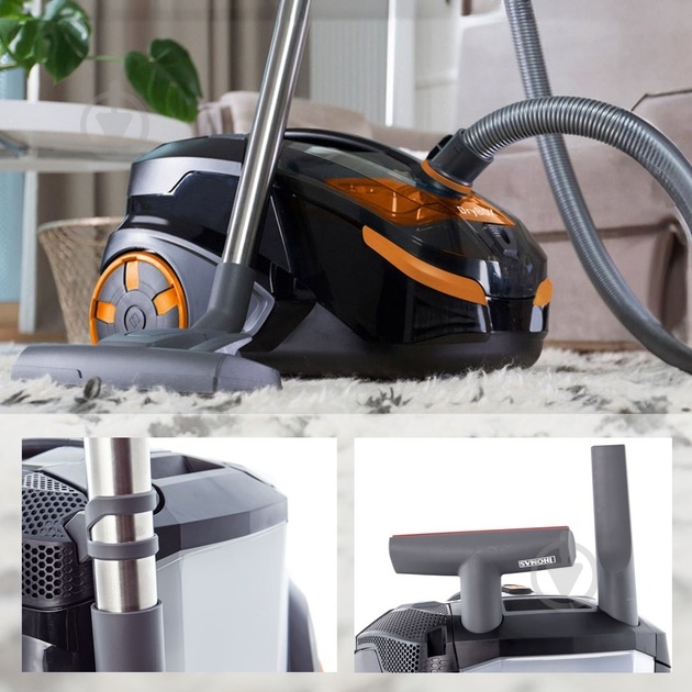 Пилосос миючий THOMAS DRYBOX AMFIBIA PET black/orange - фото 7