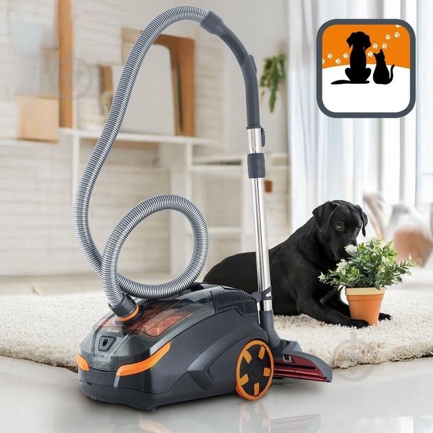 Пилосос миючий THOMAS DRYBOX AMFIBIA PET black/orange - фото 2