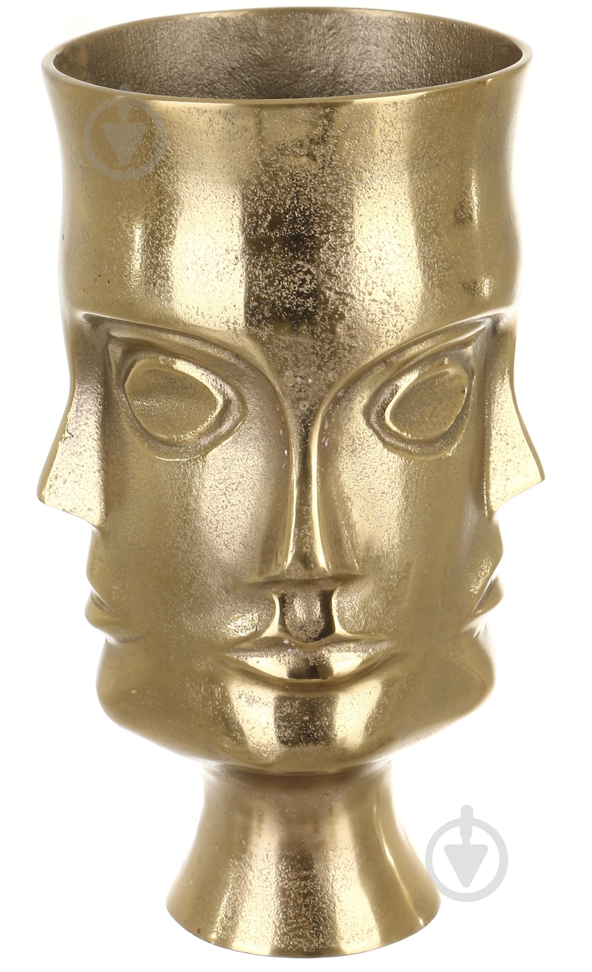 Ваза алюмінієва Gold Face 31,5 см 0130703 - фото 1 Ваза алюмінієва Gold Face 31,5 см 0130703 - фото 1