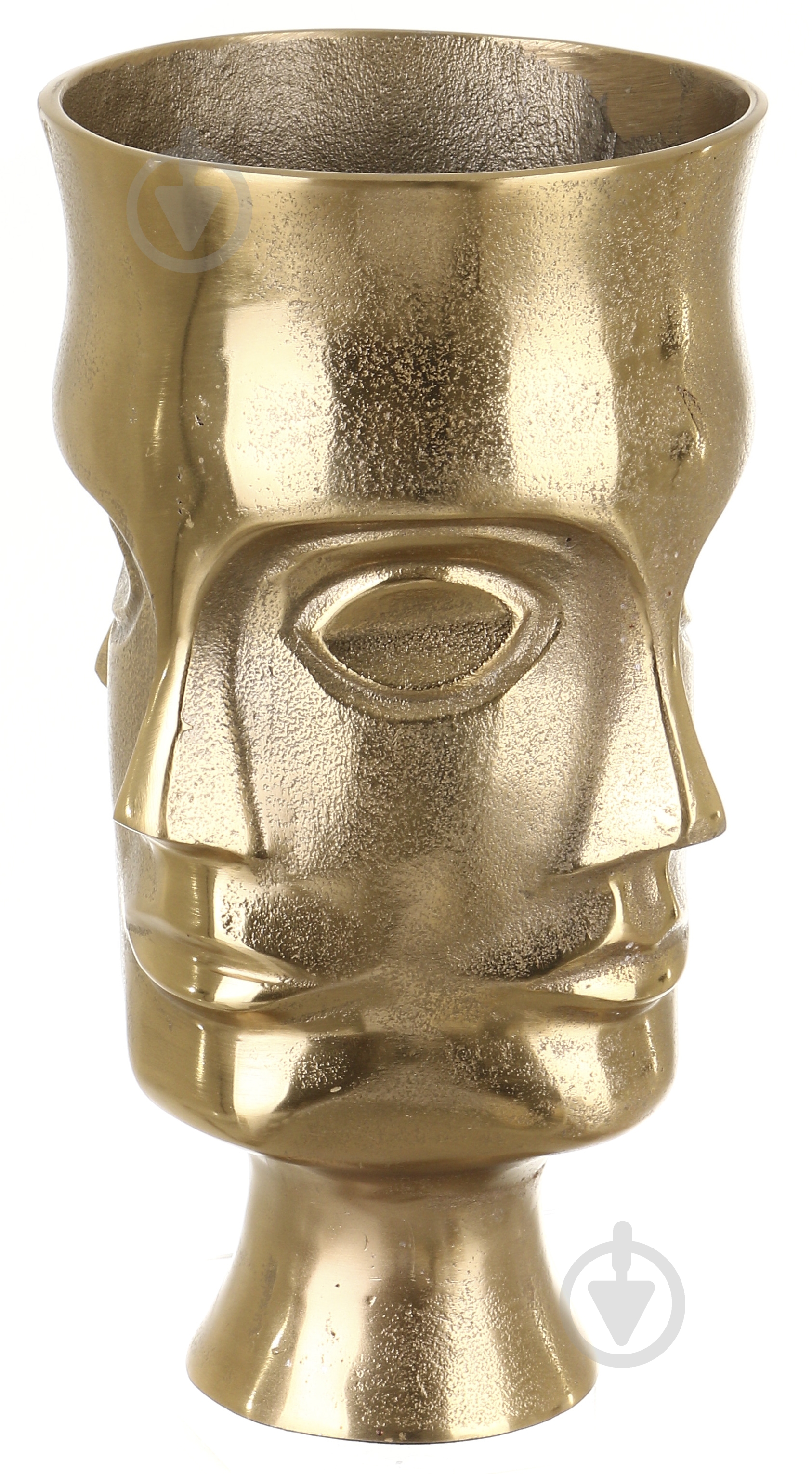 Ваза алюмінієва Gold Face 31,5 см 0130703 - фото 2 Ваза алюмінієва Gold Face 31,5 см 0130703 - фото 2