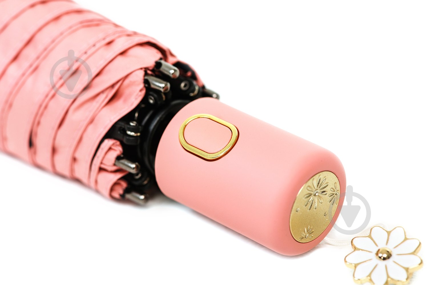 Зонт KRAGO Chamomile мини розовый - фото 5 Зонт KRAGO Chamomile мини розовый - фото 5