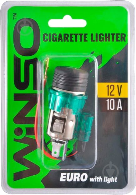 Автомобильный прикуриватель WINSO Евро с подсветкой (210110) - фото 1 Автомобильный прикуриватель WINSO Евро с подсветкой (210110) - фото 1