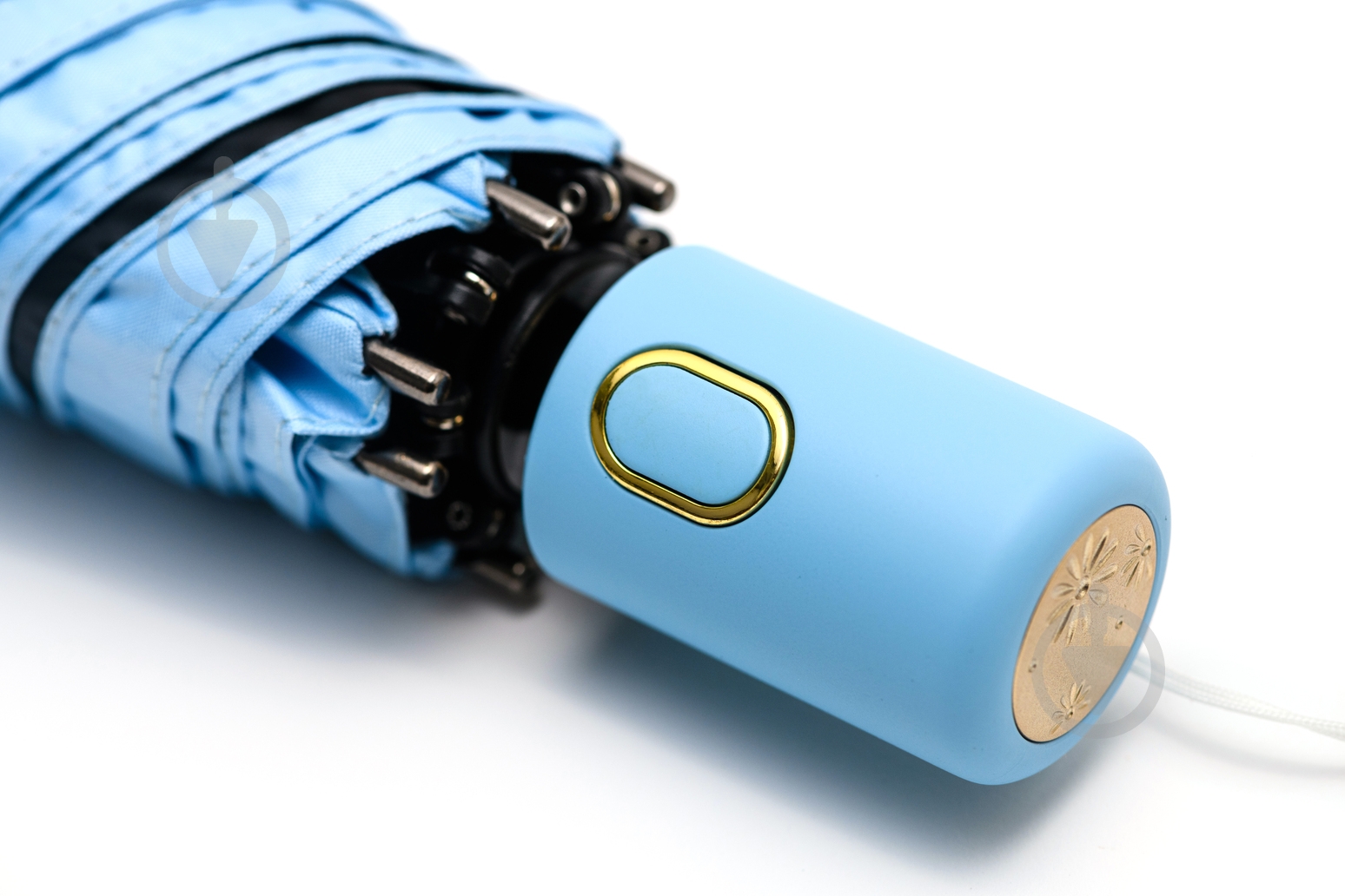 Зонт KRAGO Chamomile мини голубой - фото 5