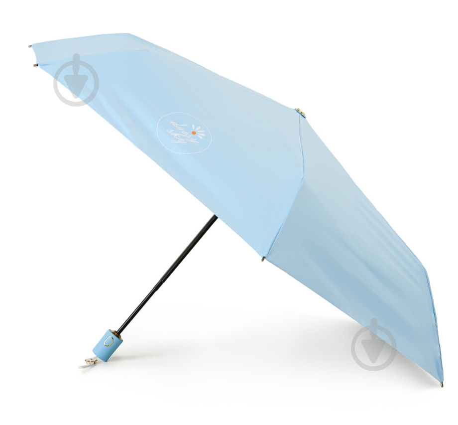 Зонт KRAGO Chamomile мини голубой - фото 1