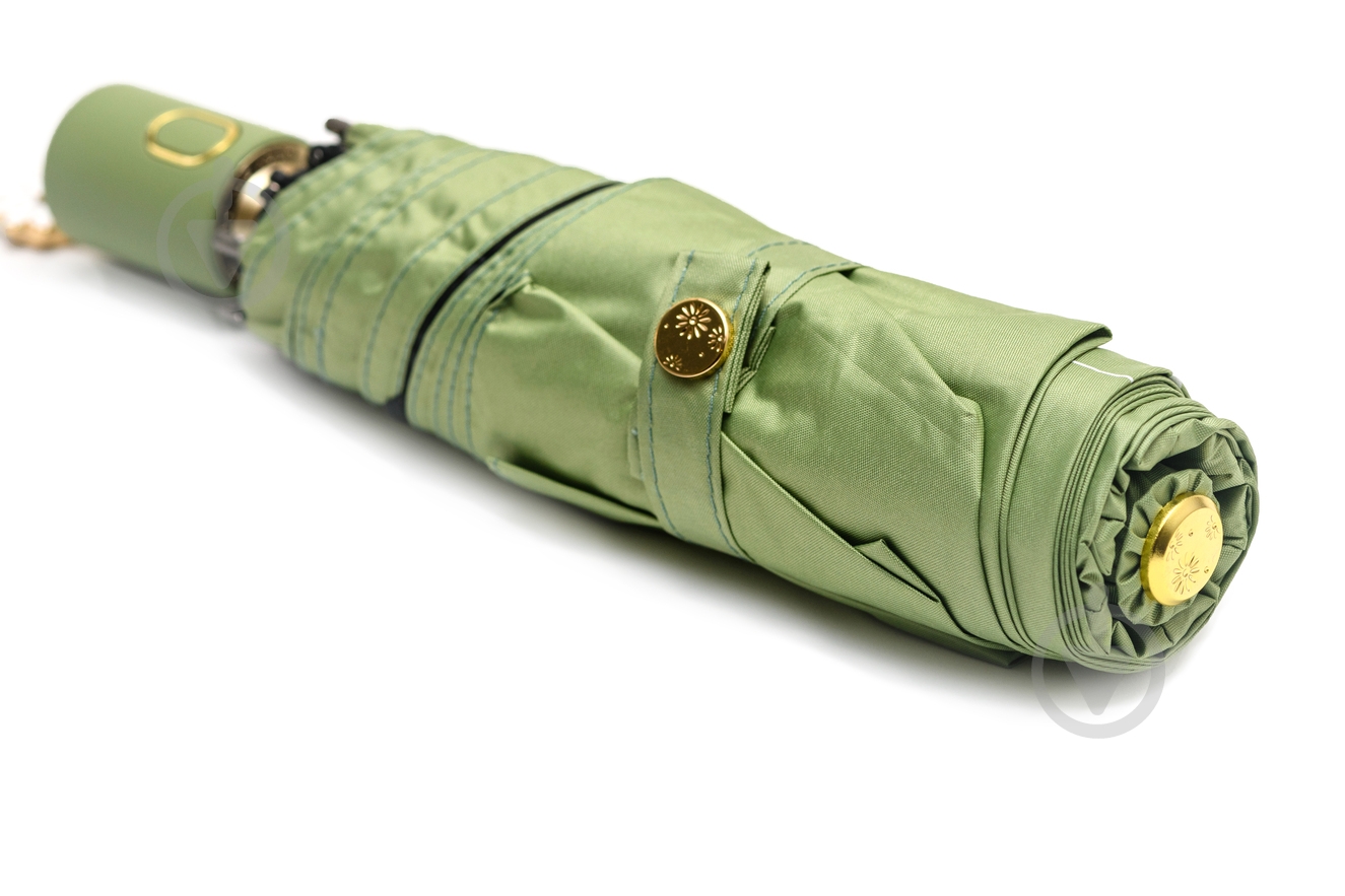 Зонт KRAGO Chamomile мини зеленый - фото 4