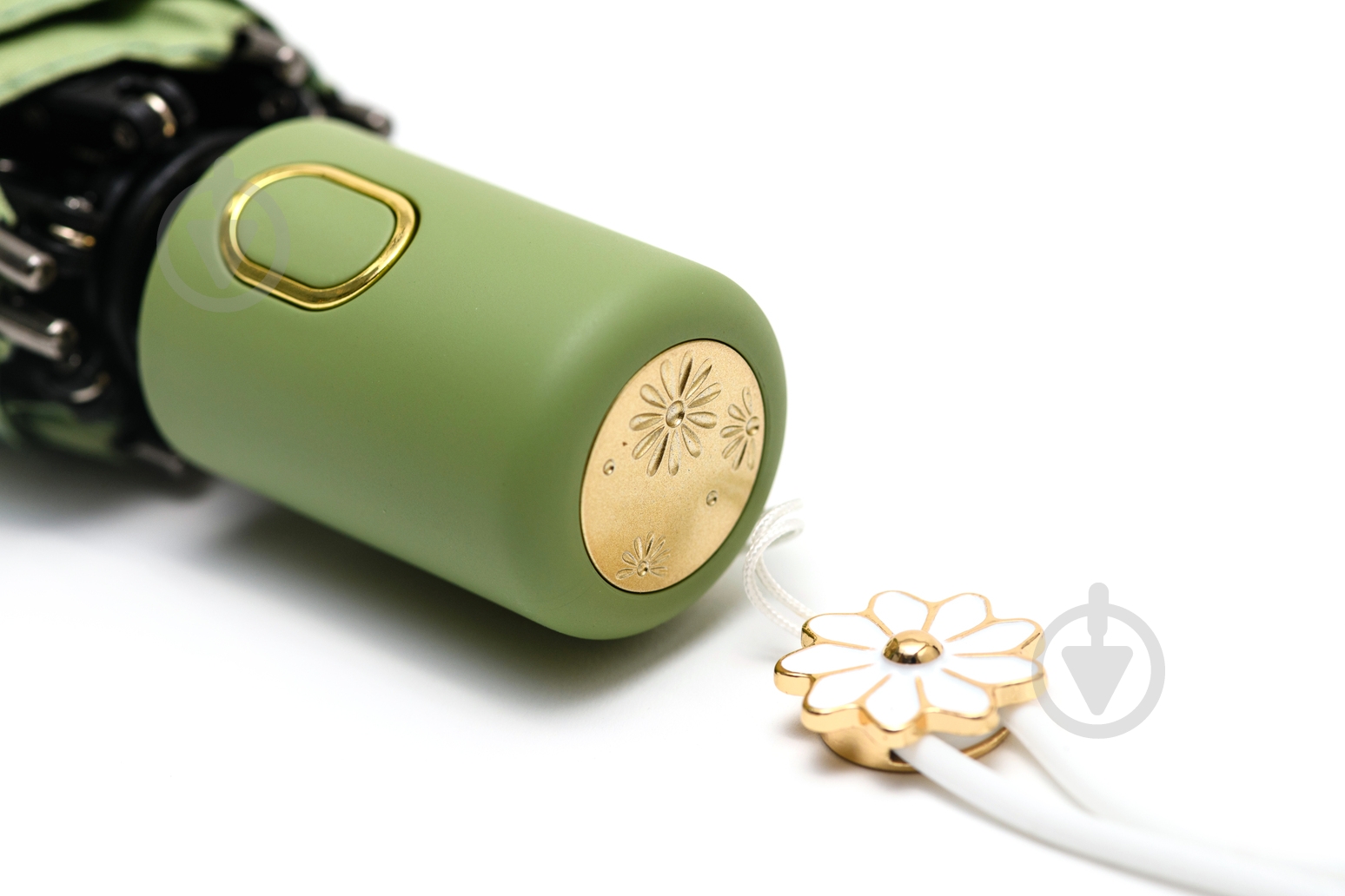 Зонт KRAGO Chamomile мини зеленый - фото 7