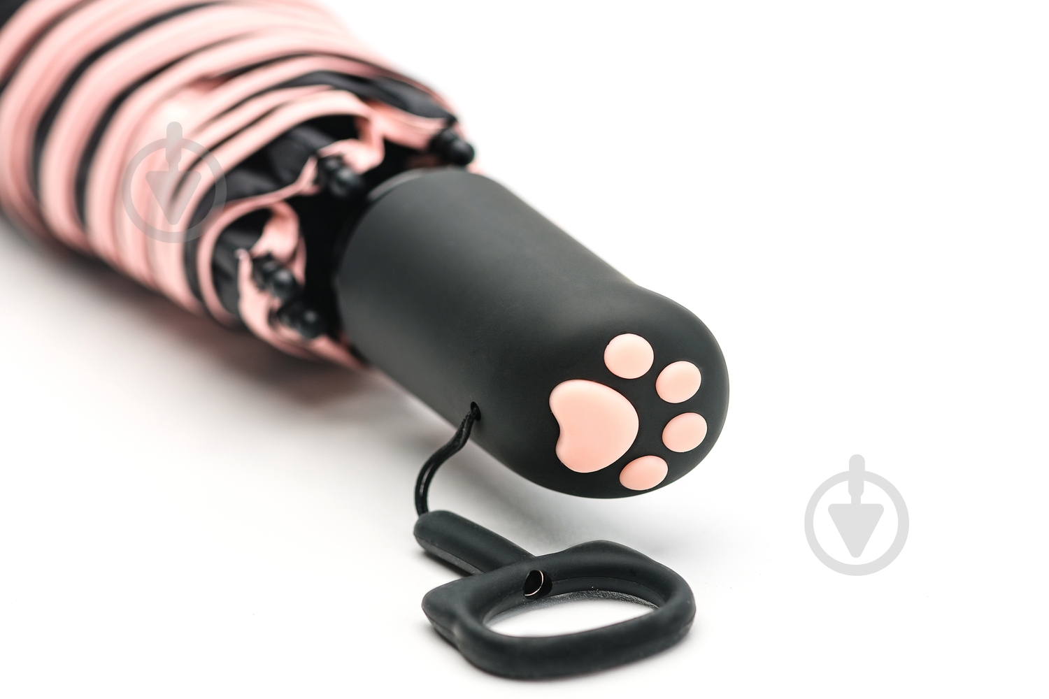 Зонт KRAGO Мяу мини черный - фото 6