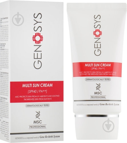 Крем солнцезащитный Genosys Multi Sun Cream SPF 40 40 мл - фото 1 Крем солнцезащитный Genosys Multi Sun Cream SPF 40 40 мл - фото 1