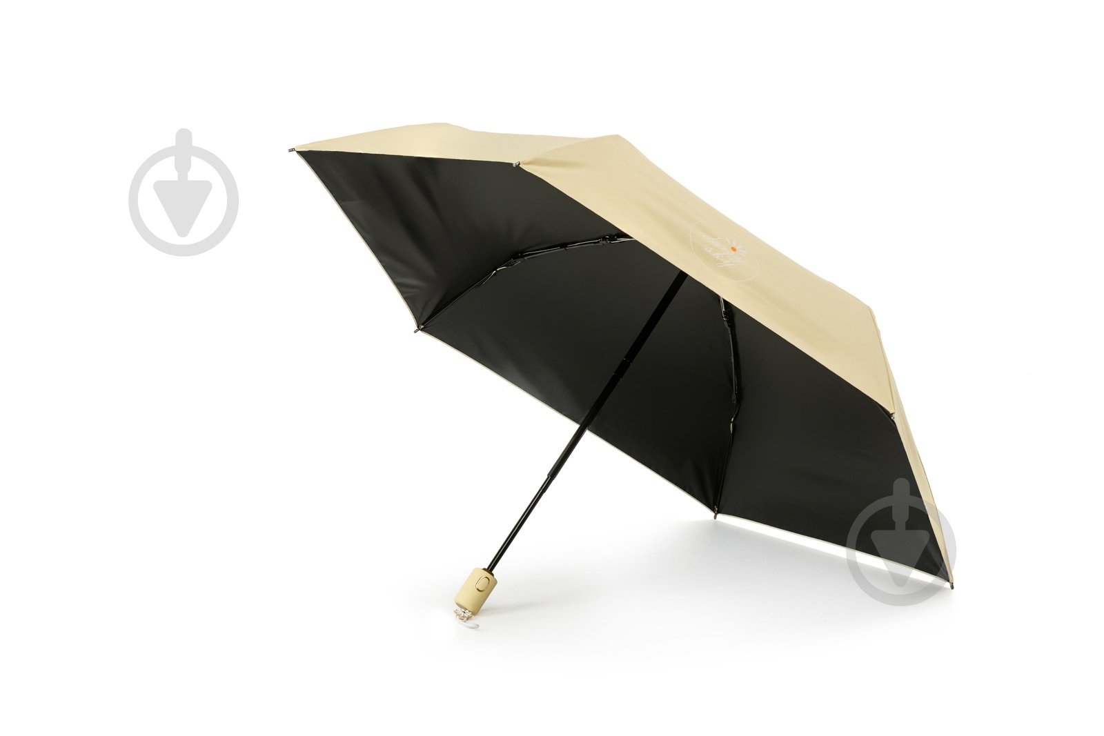 Зонт KRAGO Chamomile мини бежевый - фото 2