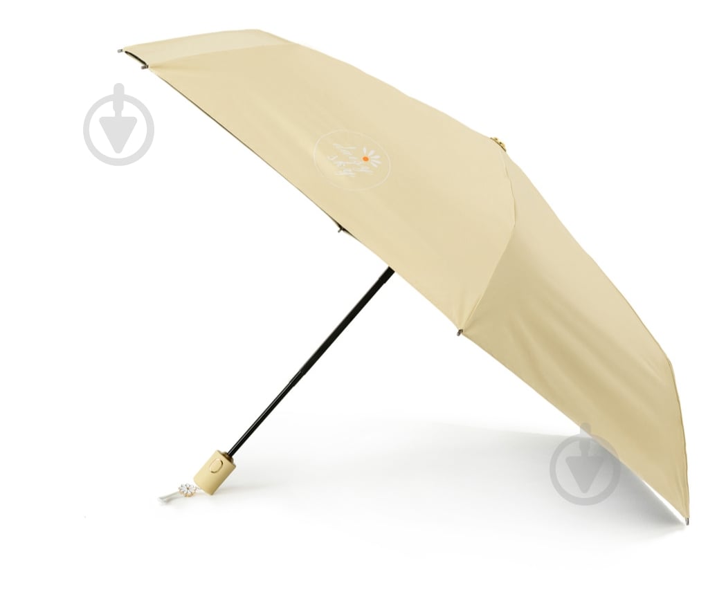 Зонт KRAGO Chamomile мини бежевый - фото 1