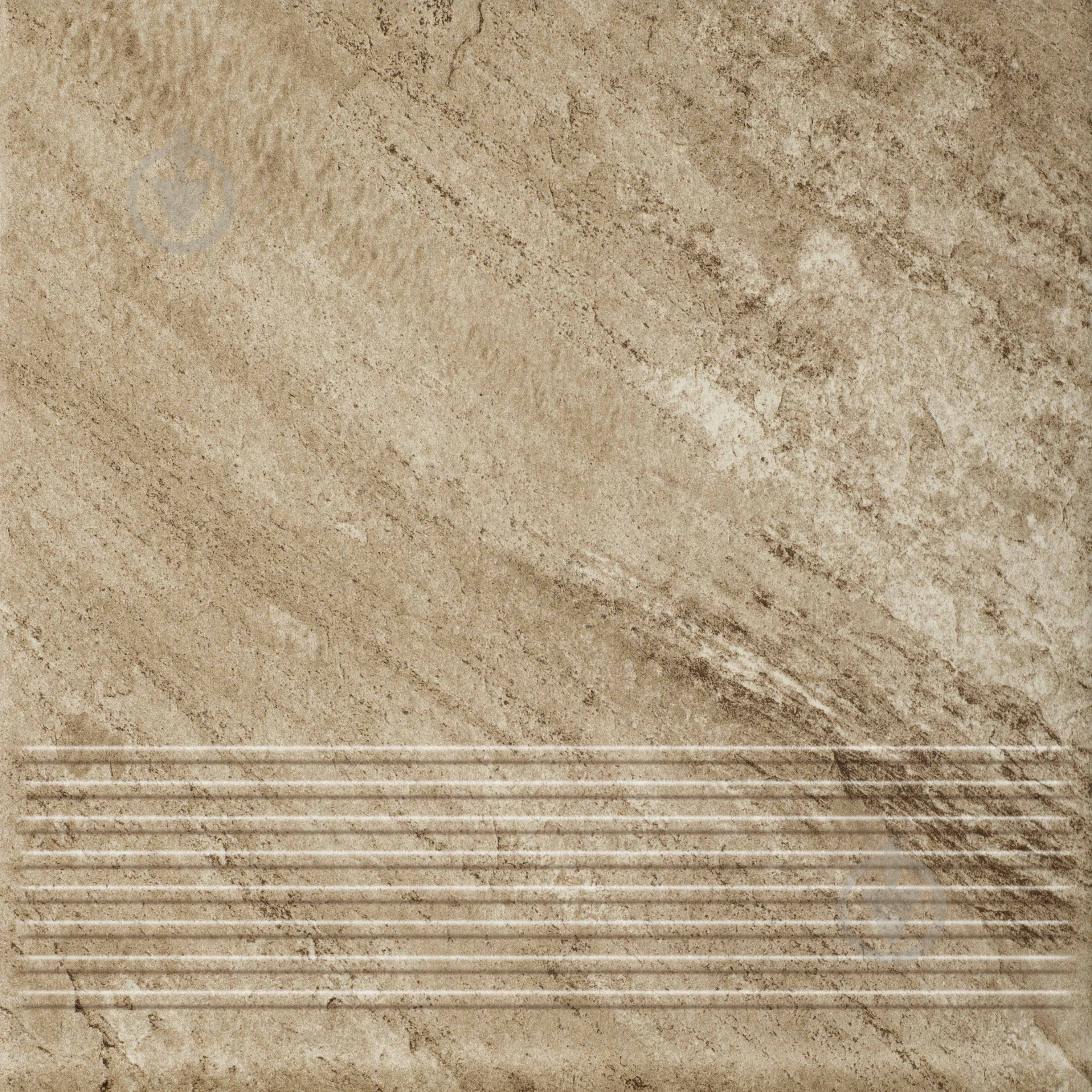 Клинкерная плитка Ceramika Paradyz Mattone pietra ochra stopnica prosta 30x30 см (1,17) - фото 3