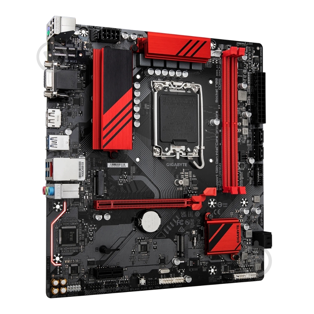 Материнская плата Gigabyte B760M GAMING (Socket 1700, Intel B760, micro ATX) - фото 2