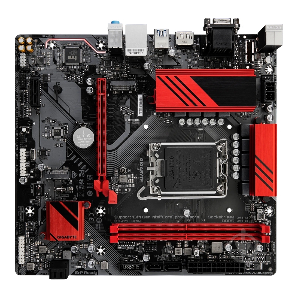Материнская плата Gigabyte B760M GAMING (Socket 1700, Intel B760, micro ATX) - фото 3