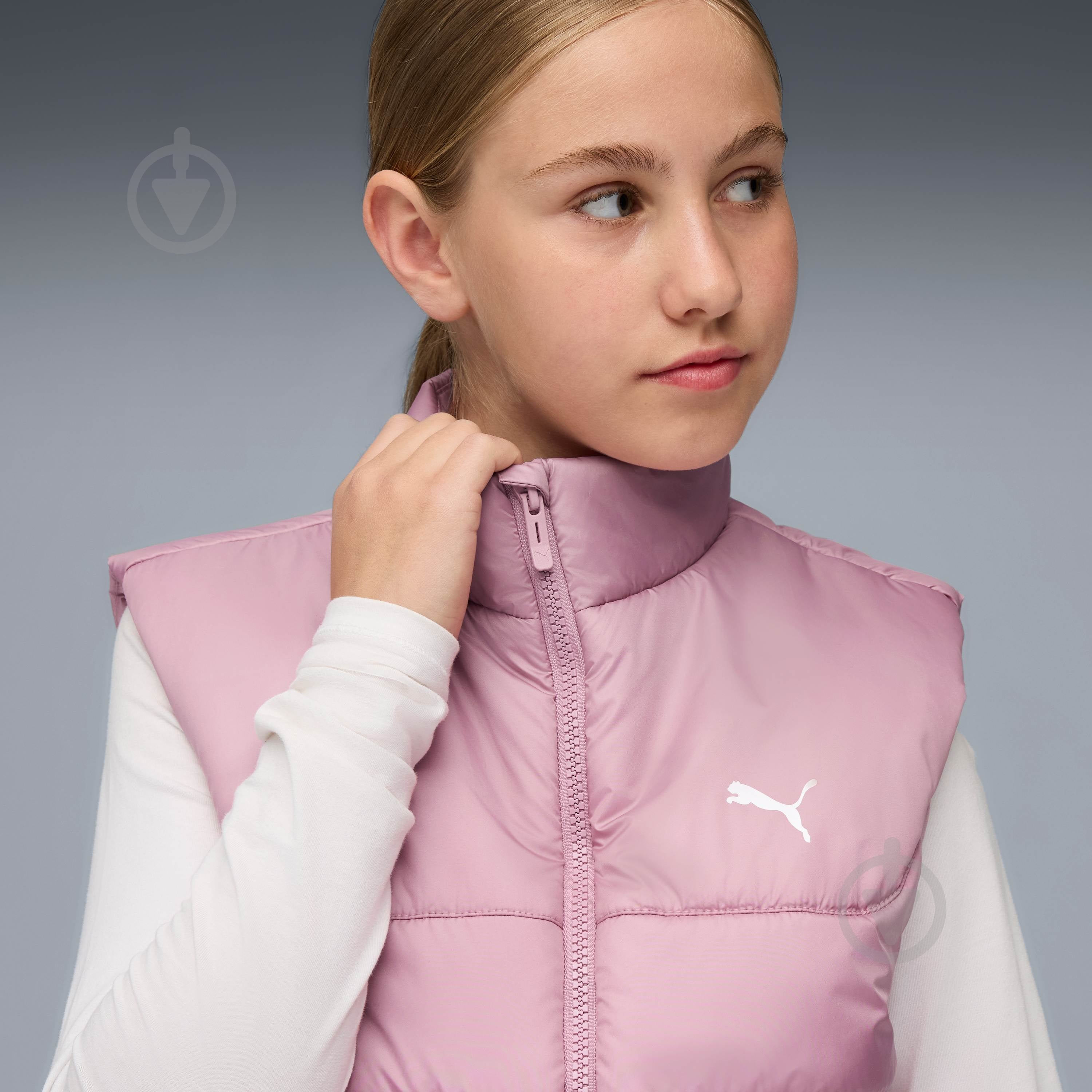 Жилет Puma ESS PADDED VEST р. 128 68522465 розовый - фото 3