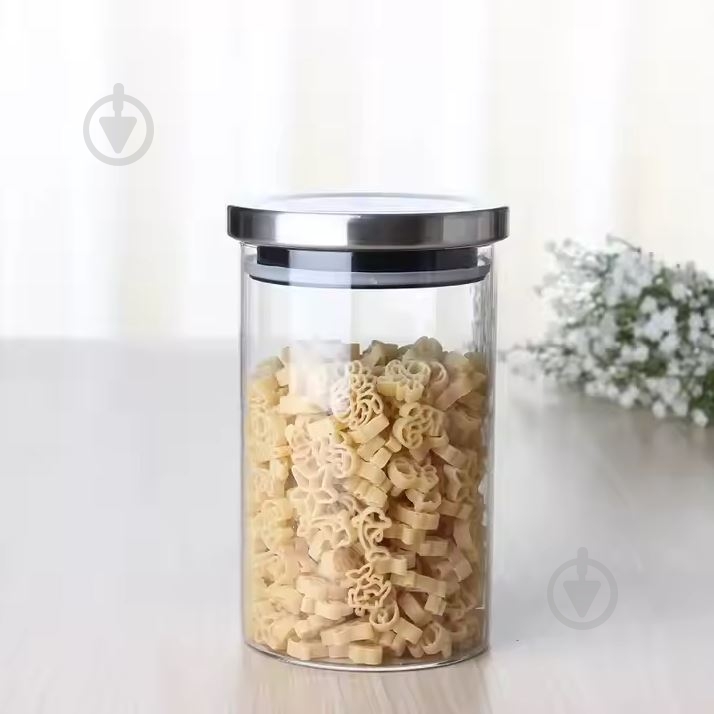 Банка для сыпучих Flamberg Simple 1 л 17x10,5 м - фото 9