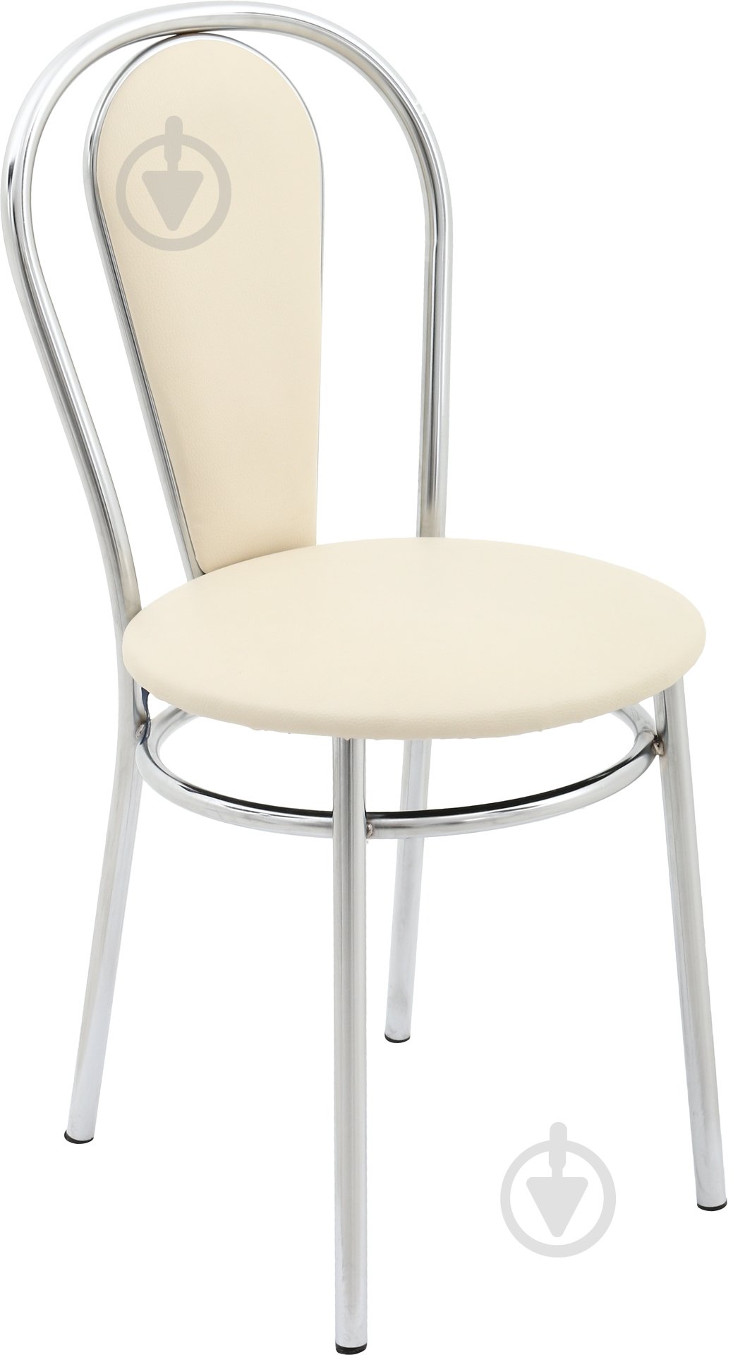 Стілець обідній Nowy Styl Florino Chrome V-18 хром/молочний - фото 2