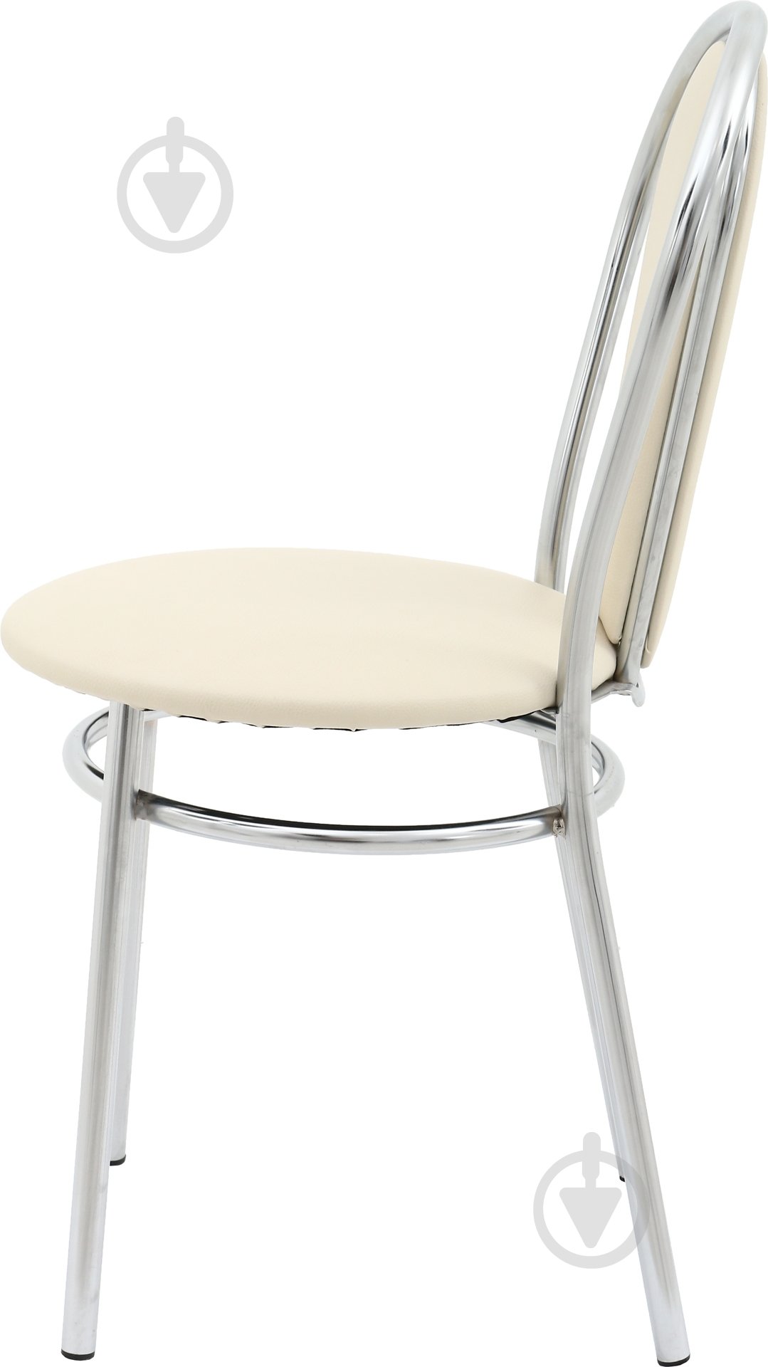 Стілець обідній Nowy Styl Florino Chrome V-18 хром/молочний - фото 3