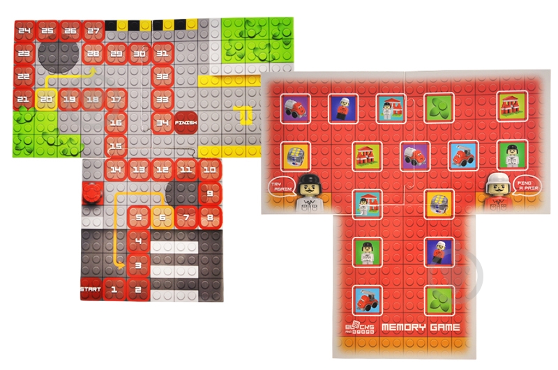 Конструктор qbee Block&Steps: Пожежна команда + ходилка і меморі гра 3в1 QB300-001 - фото 2 Конструктор qbee Block&Steps: Пожежна команда + ходилка і меморі гра 3в1 QB300-001 - фото 2