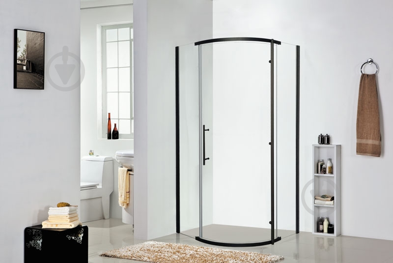Душова кабіна Bravat Black Line 90x90 см - фото 9