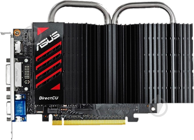 Видеокарта Asus GeForce GT 740 2GB GDDR3 128bit (GT740-DCSL-2GD3) - фото 1 Видеокарта Asus GeForce GT 740 2GB GDDR3 128bit (GT740-DCSL-2GD3) - фото 1