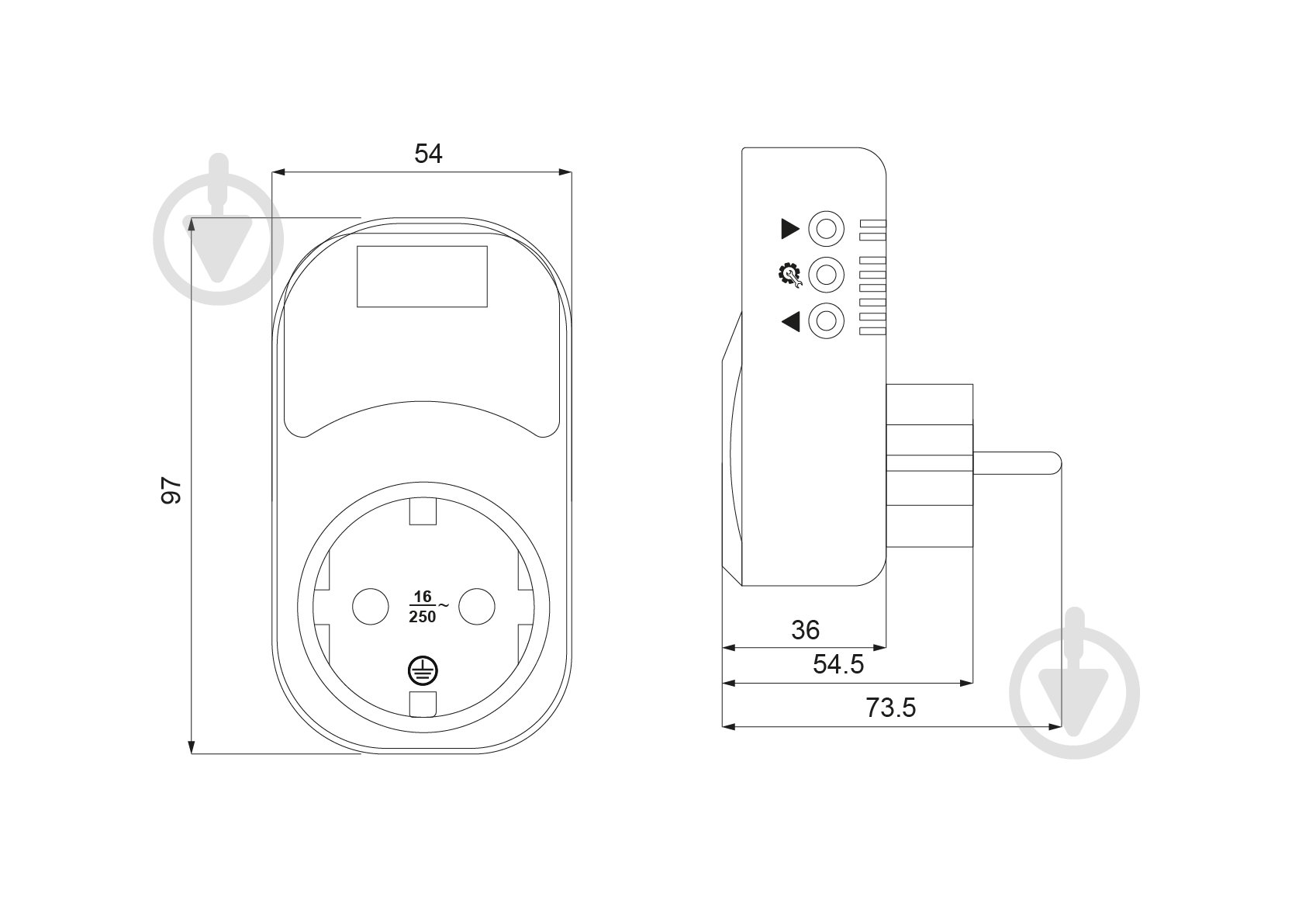 Реле напруги Аско-Укрем URate S-16 A0010230004 - фото 6