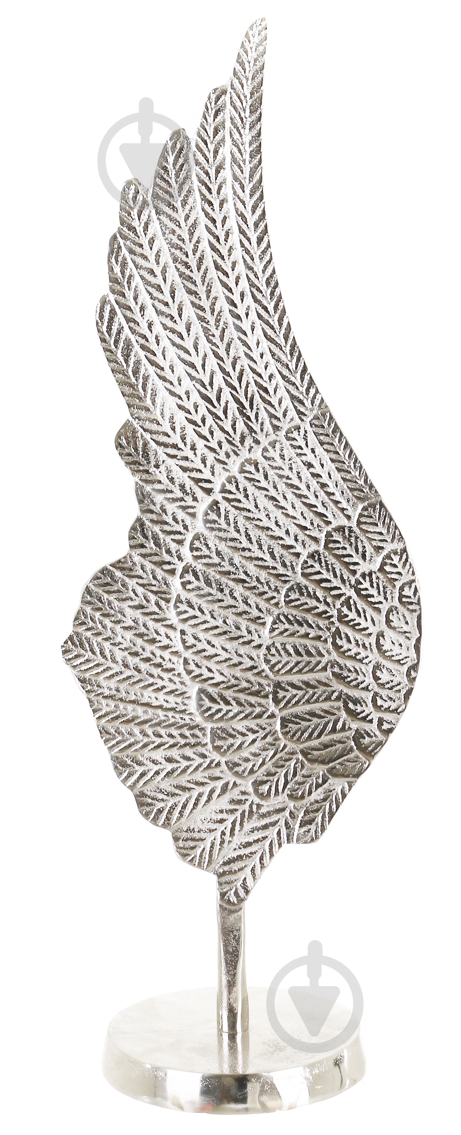 Статуэтка Wings 45х17х65,5 см серебряный - фото 1